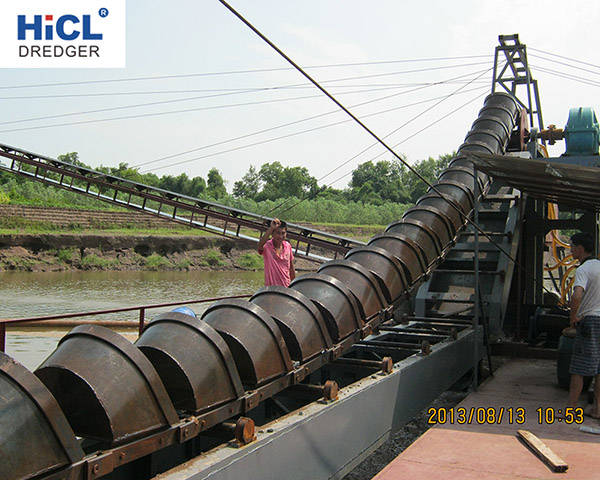 Bucket Chain Dredger