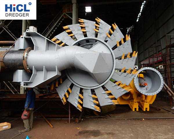 Cutter Suction Dredger&Wheel Bucket Dredger Building Site