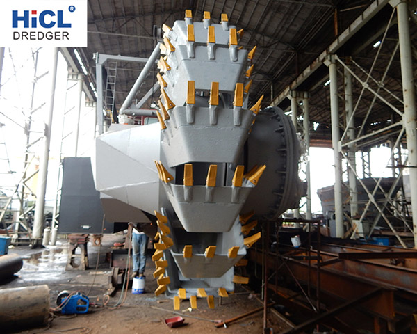 Cutter Suction Dredger&Wheel Bucket Dredger Building Site