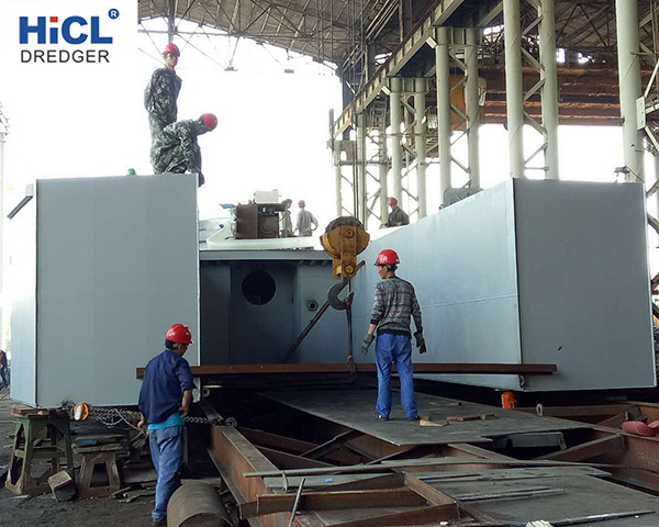 Cutter Suction Dredger&Wheel Bucket Dredger Building Site