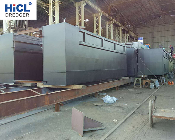 Cutter Suction Dredger&Wheel Bucket Dredger Building Site