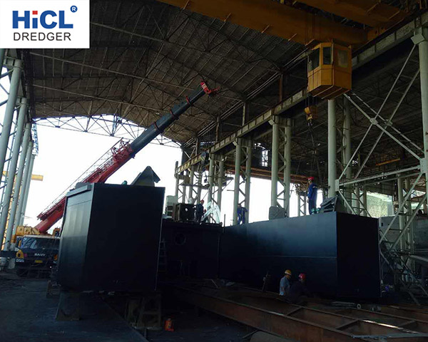 Cutter Suction Dredger&Wheel Bucket Dredger Building Site