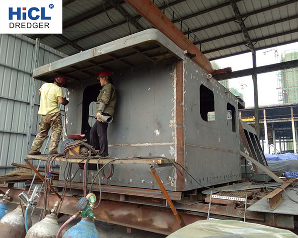 Cutter Suction Dredger&Wheel Bucket Dredger Building Site