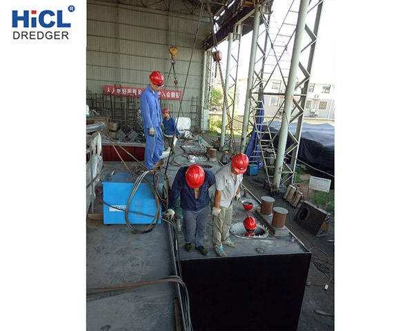 Cutter Suction Dredger&Wheel Bucket Dredger Building Site