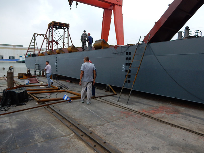 Bucket Chain Dredger Building