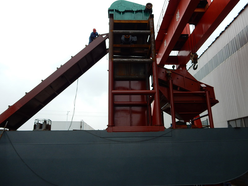 Bucket Chain Dredger Building