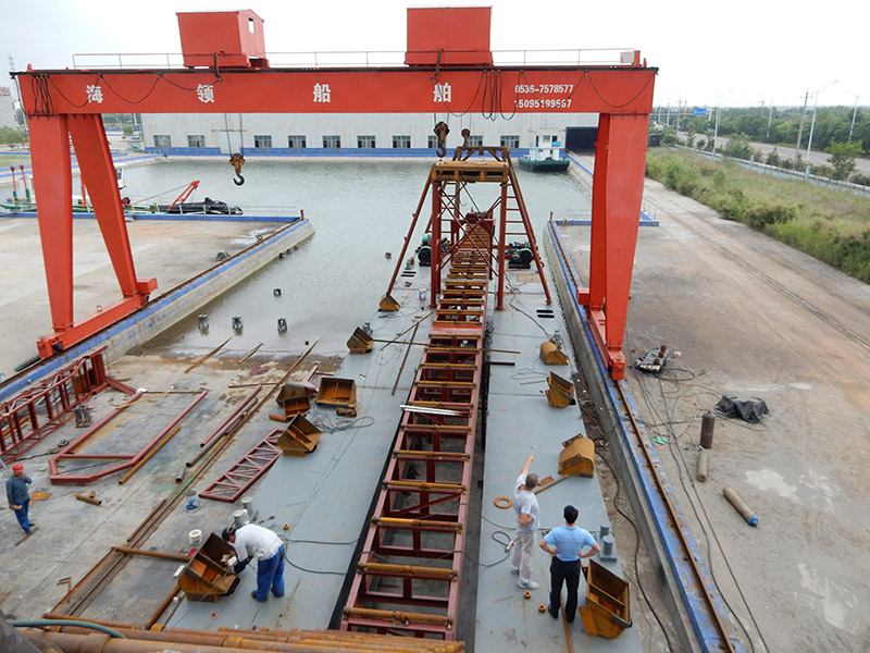 Bucket Chain Dredger Building