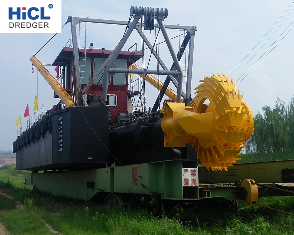 HWB250 10inch 1000m3/h Hydraulic Wheel Bucket Dredger