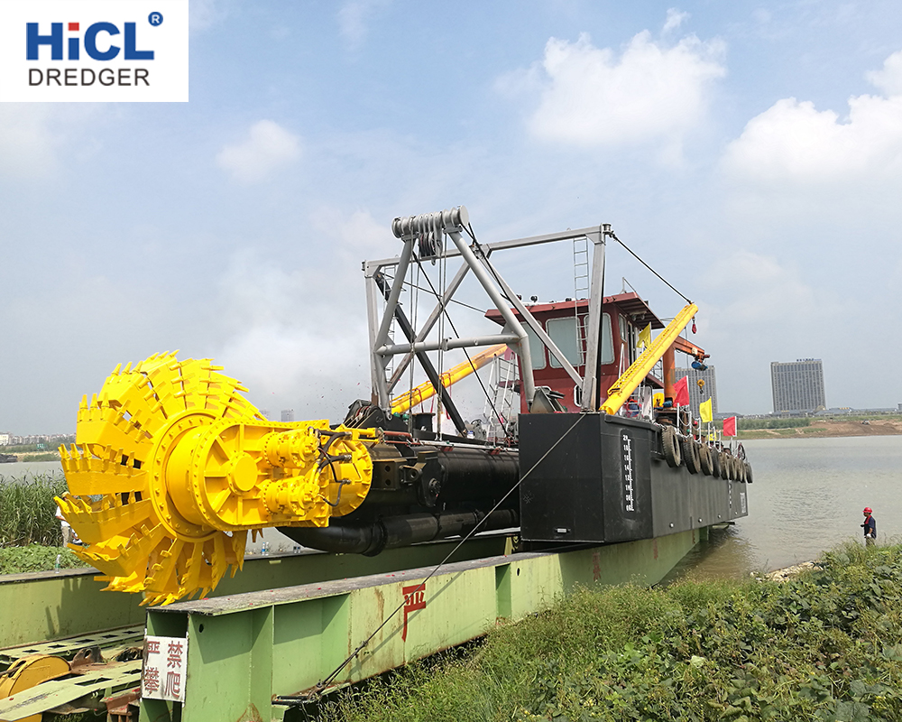 HWB650 26inch 6000m3/h Hydraulic Wheel Bucket Dredger 